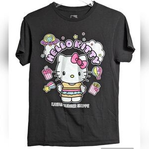 Sanrio Hello Kitty Black Graphic Tee